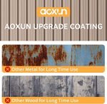 6X8 FT Shed Outdoor Storage Shed with Floor Metal Tool Shed with Door and Lock Outdoor Shed for Garden, Backyard, Poolside,Patio