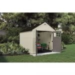 8' X 10' Heavy-Duty Resin Tremont Storage Shed, Sand