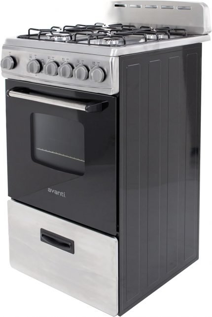 Avanti GR2013CSS 20″ Freestanding Gas Range image 0