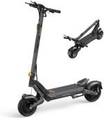 Ausom 2000W Dual Motor Folding Electric Scooter for Adults, Off Road Dual Motor E-Scooter with E-ABS and Dual Disc Brakes, 40Mph Top Speed, 56 Miles Max Range image 0