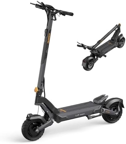Ausom 2000W Dual Motor Folding Electric Scooter for Adults, Off Road Dual Motor E-Scooter with E-ABS and Dual Disc Brakes, 40Mph Top Speed, 56 Miles Max Range image 0