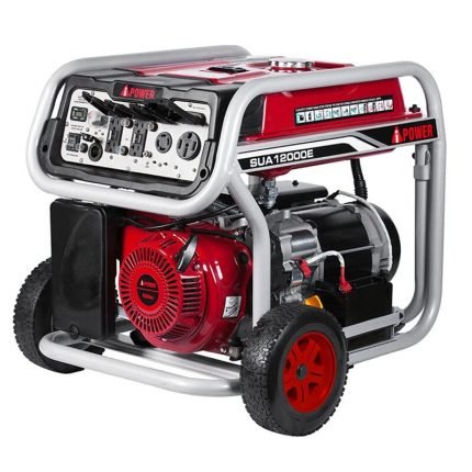 A-iPower 12000 Watt Portable Gas Powered Generator with Electric Start and Wheel Kit image 0