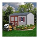 Best Barns Handmade Haven 10×12 Wood Shed Kit – Gable Roof, Eave Door (HHAVDE12) image 0
