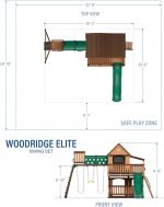 Backyard Discovery Woodridge Elite Cedar Swing Set/Playset image 4