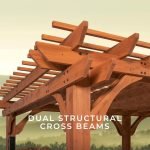 Backyard Discovery Beaumont Freestanding Pergola 2101579COM image 2