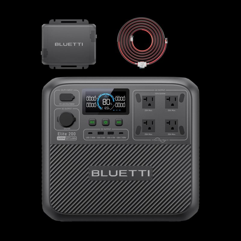 BLUETTI Elite 200 V2+Charger image 1