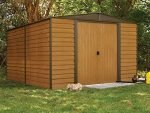 Arrow WR1012 Woodridge EG Steel Storage Shed, 10 by 12-Feet image 0