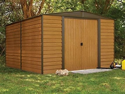 Arrow WR1012 Woodridge EG Steel Storage Shed, 10 by 12-Feet image 0