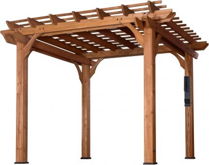 Backyard Discovery 10×10 Wooden Pergola with Shipping & Assembly Included image 0