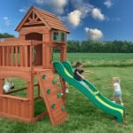 Backyard Discovery Atlantis Wooden Swing Set image 2