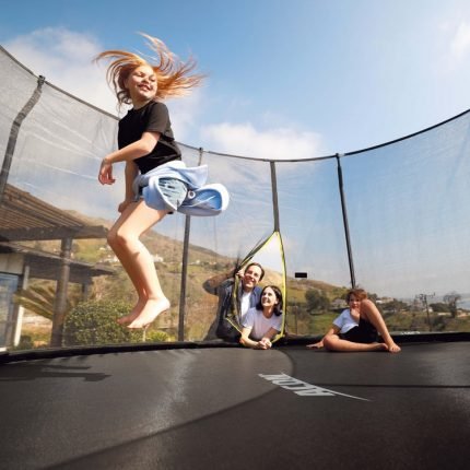 Acon Air 15ft Round Trampoline with Premium Net and Ladder image 1