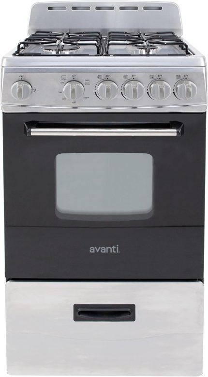 Avanti GR2013CSS 20″ Freestanding Gas Range image 1