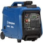 4,000-Watt Gas Powered Portable Inverter Generator with Recoil Start, LED Data Center image 0