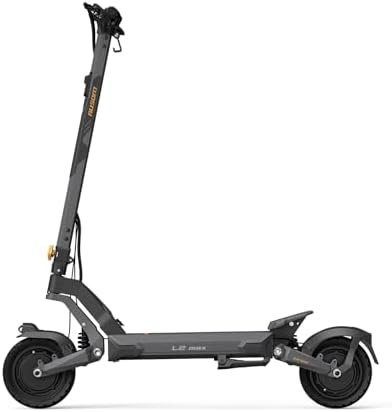 Ausom L2 Max 2000W Dual Motor Electric Scooter for Adults, 56 Miles Max Range Folding Off Road E Scooter, 31 Mph Top Speed,48V 20.8Ah Battery, E-ABS and Dual Disc Brakes, All-Round Lighting System image 0