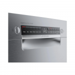 Bosch 800 Series 24 in. Top Control Smart Dishwasher with 42 dBa Sound Level, 3rd-Rack, CrystalDry & Pocket – Stainless Steel image 3