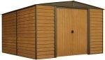 Arrow WR1012 Woodridge EG Steel Storage Shed, 10 by 12-Feet image 7