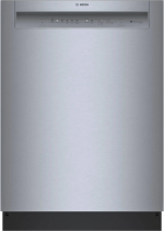 Bosch SHE3AEM5N 100 Series Dishwasher 24″ Stainless Steel image 0