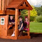 Backyard Discovery Tanglewood Cedar Wood Swing Set image 4