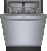 Bosch – 100 Series 24″ Front Control Smart Built-In Hybrid Tub Dishwasher with PureDry, 50 dBA – Stainless Steel image 10