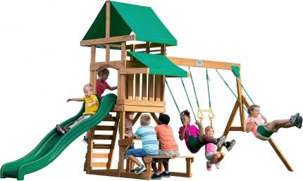 Backyard Discovery Belmont All Cedar Swing Set image 0