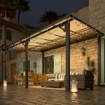 Aecojoy 10 ft. x 14 ft. Dark Gray Aluminum Patio Cover image 2