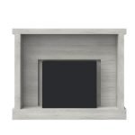 Alaya Wall Mounted Electric Fireplace Sand & Stable Finish image 6