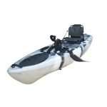 BKC PK11 10.6′ Single Propeller Pedal Drive Fishing Kayak image 0