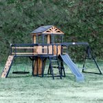 Backyard Discovery Timber Crossing Swing Set image 1