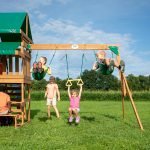 Backyard Discovery Belmont All Cedar Swing Set image 2