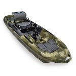 3 Waters Big Fish 108′ Length Urban Camo Pro Fish Pedal Drive Cathedral Hull image 2