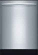 Bosch® Ascenta® Series 24″ Stainless Steel Built In Dishwasher image 0