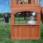 Backyard Discovery Atlantis Wooden Swing Set image 4