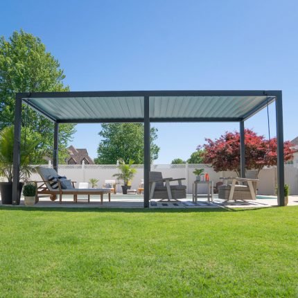 Backyard Discovery Sarasota Louvered Pergola image 1