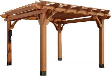 Backyard Discovery Beaumont Freestanding Pergola 2101579COM image 0
