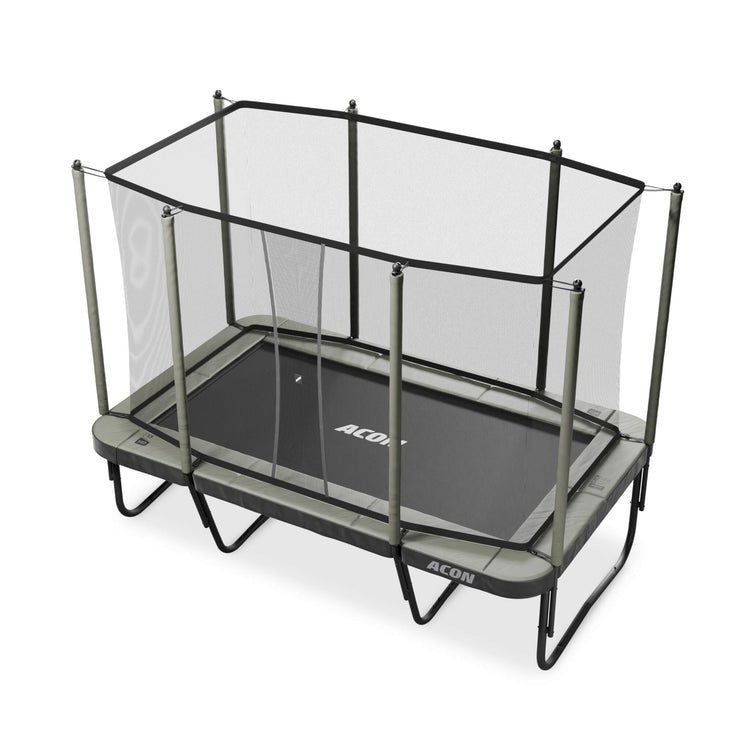 Acon 13 HD Rectangular Trampoline with Net and Ladder image 0
