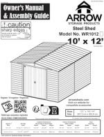 Arrow WR1012 Woodridge EG Steel Storage Shed, 10 by 12-Feet image 9