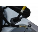 Brooklyn Kayak UH-FK184-GRY 9 ft. 2 in. Sit on Top Single Fishing Kayak Seat And Paddle – Grey Camo image 4