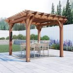 Backyard Discovery 10×10 Wooden Pergola with Shipping & Assembly Included image 5