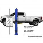 Atlas Equipment Platinum PVL10 ALI Certified Commercial Overhead 10,000 lb. Capacity 2-Post Lift image 1