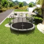 Acon Air 15ft Round Trampoline with Premium Net and Ladder image 2