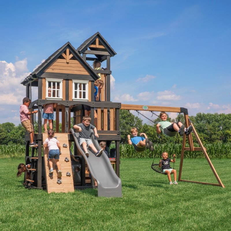 Backyard Discovery Mystic Tower Swing Set image 0
