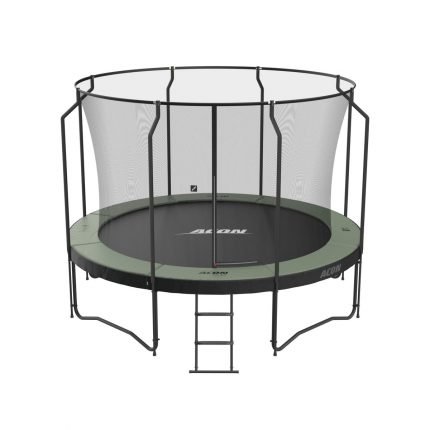 Acon Air 12ft Round Trampoline with Premium Net and Ladder image 0